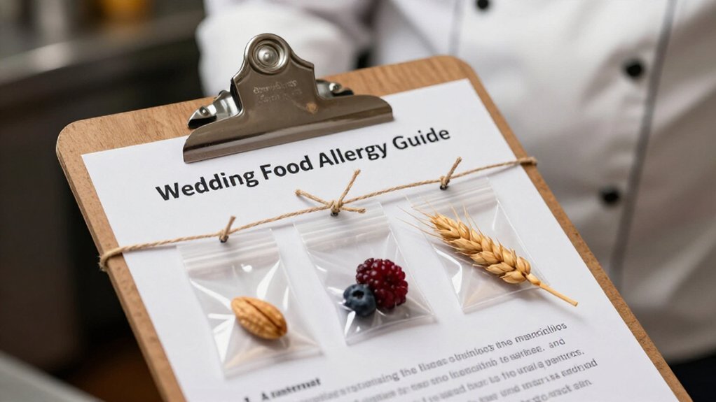 allergy info trained staff color codes