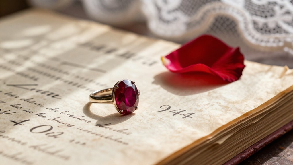 ancient rubies mark 40th anniversary