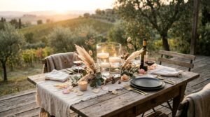 best wedding anniversary table ideas