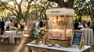 best wedding popcorn machine rentals