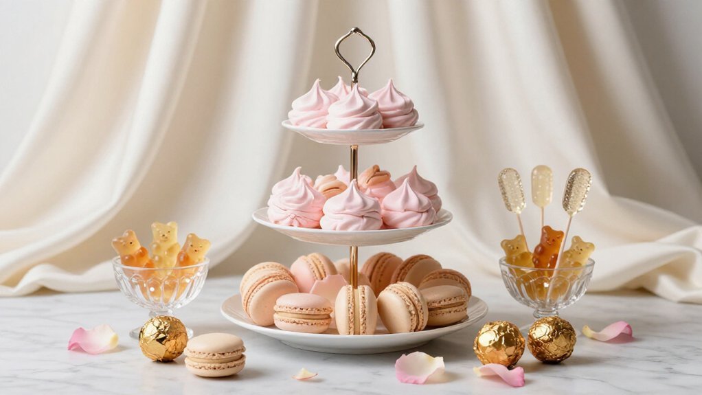 blush and champagne elegance palette