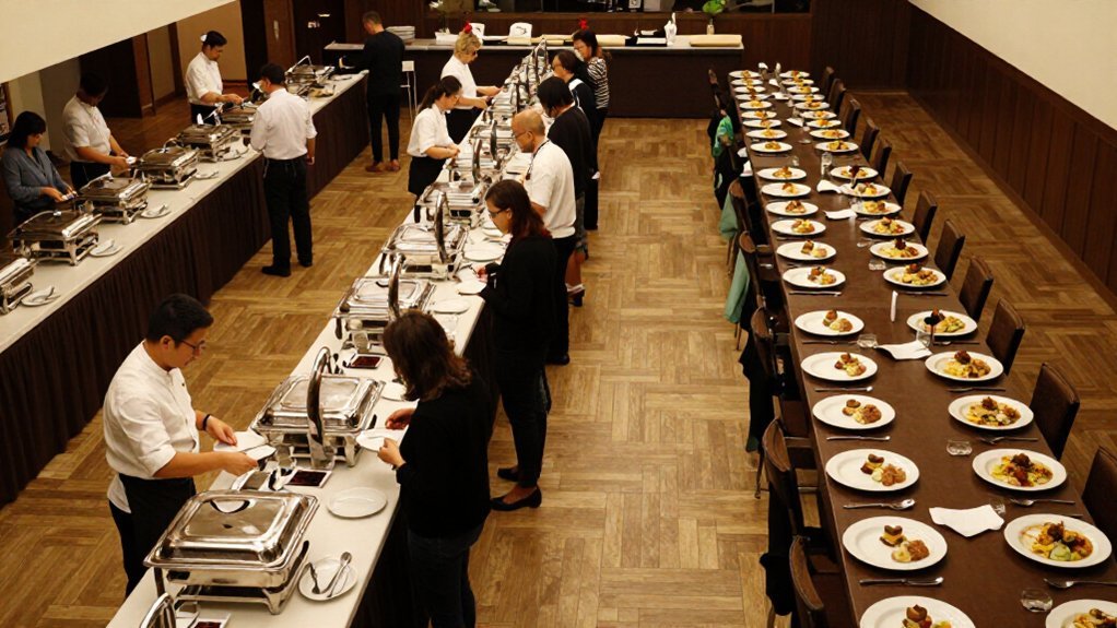 buffet shines for large guest counts