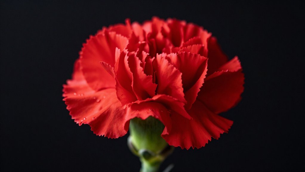 carnations symbolize youthful marital passion