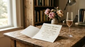five year wedding anniversary invites