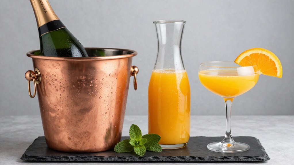 keep sparkling wine chilled efficiently