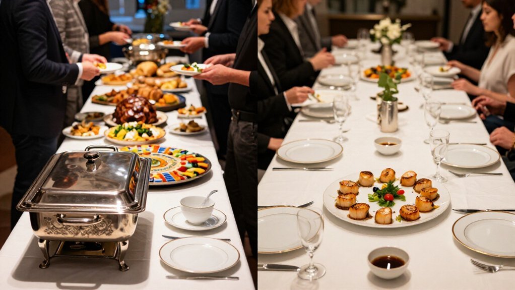 plated vs buffet vibe match