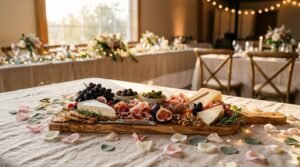 seven essential wedding reception foods