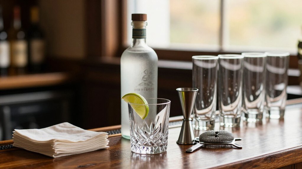 simple guest based bar quantities