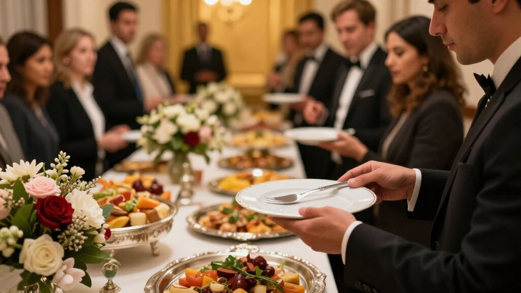 smart fast wedding buffet strategy