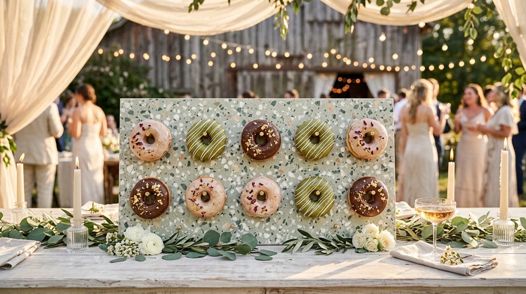 top 12 wedding donut boards