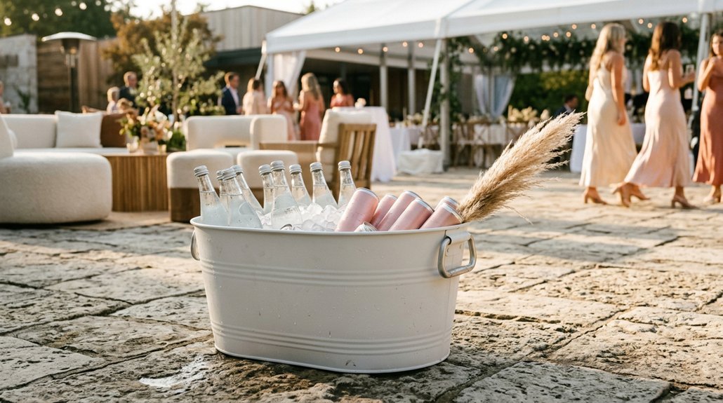 top wedding beverage tub roundup