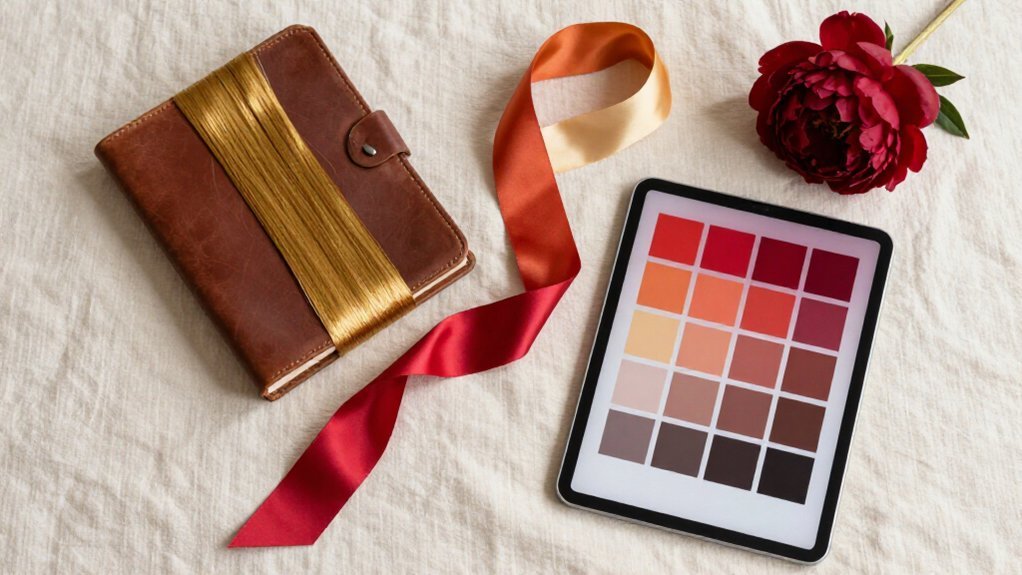 traditional versus modern anniversary colors