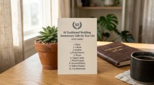 traditional wedding anniversary gifts by year 2027 guide