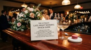ultimate late night wedding snacks seven bites