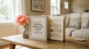 wedding anniversary color guide milestones