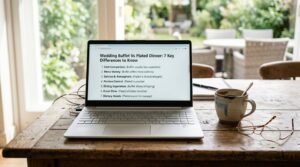 wedding buffet vs plated dinner key differences