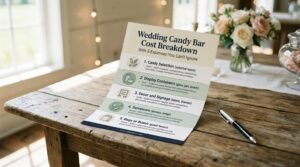 wedding candy bar cost breakdown