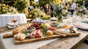 wedding charcuterie board details desired
