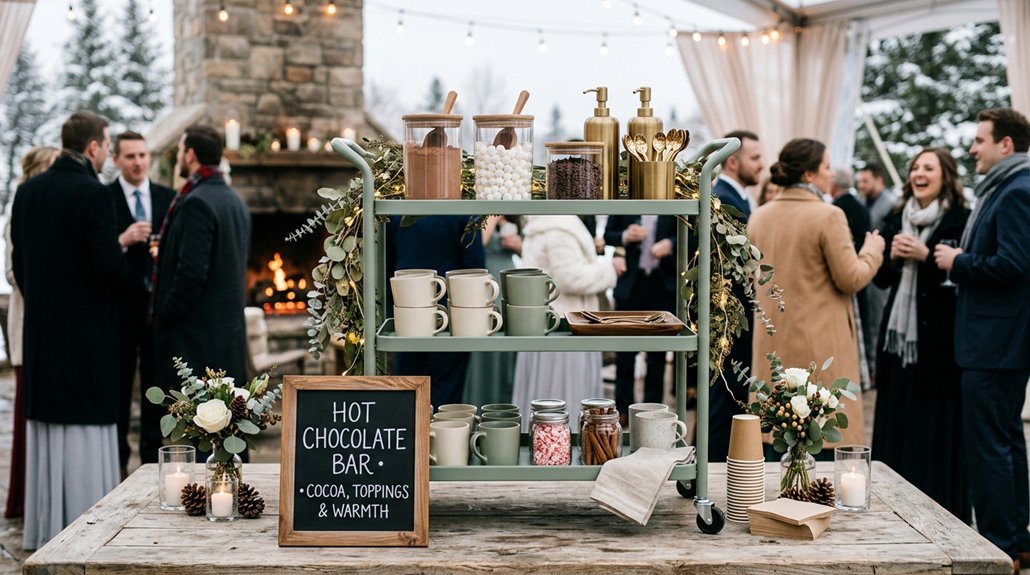 wedding hot chocolate station kits