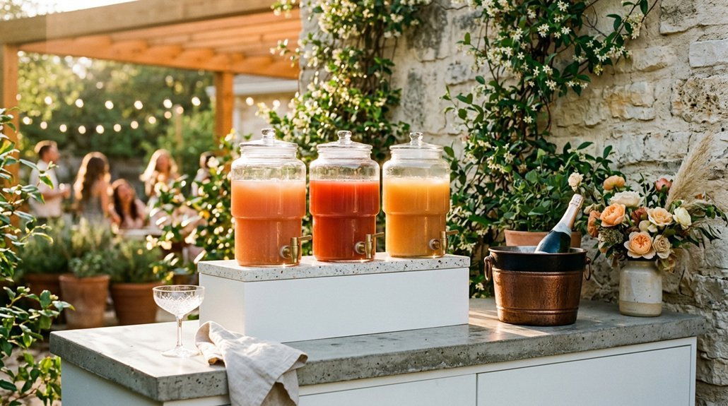 wedding mimosa bar top supplies 2027